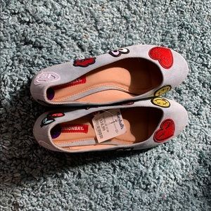 Unionbay slip on patches shoes